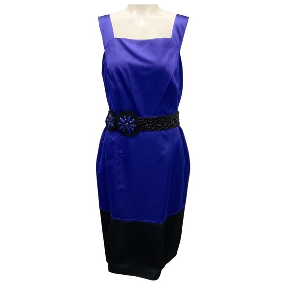 open lace back dress Vera Wang Deep Purple Gown  Reloved